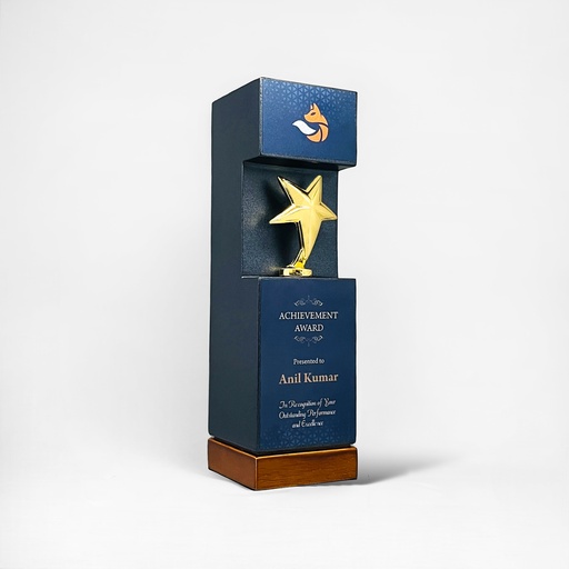 Wood & Metal Trophy WM 9172